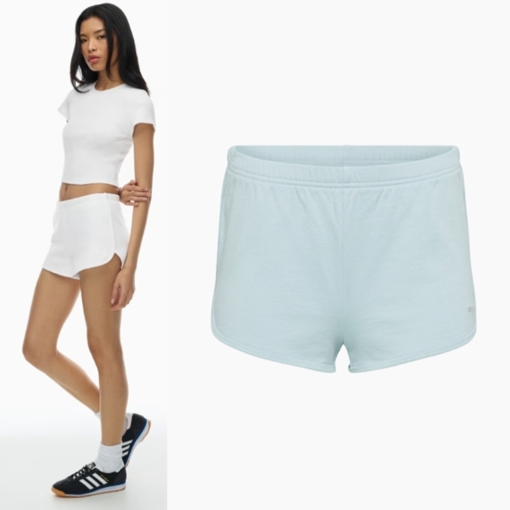 Aritzia Airy Terry Perfect Dolphin Micro Shorts